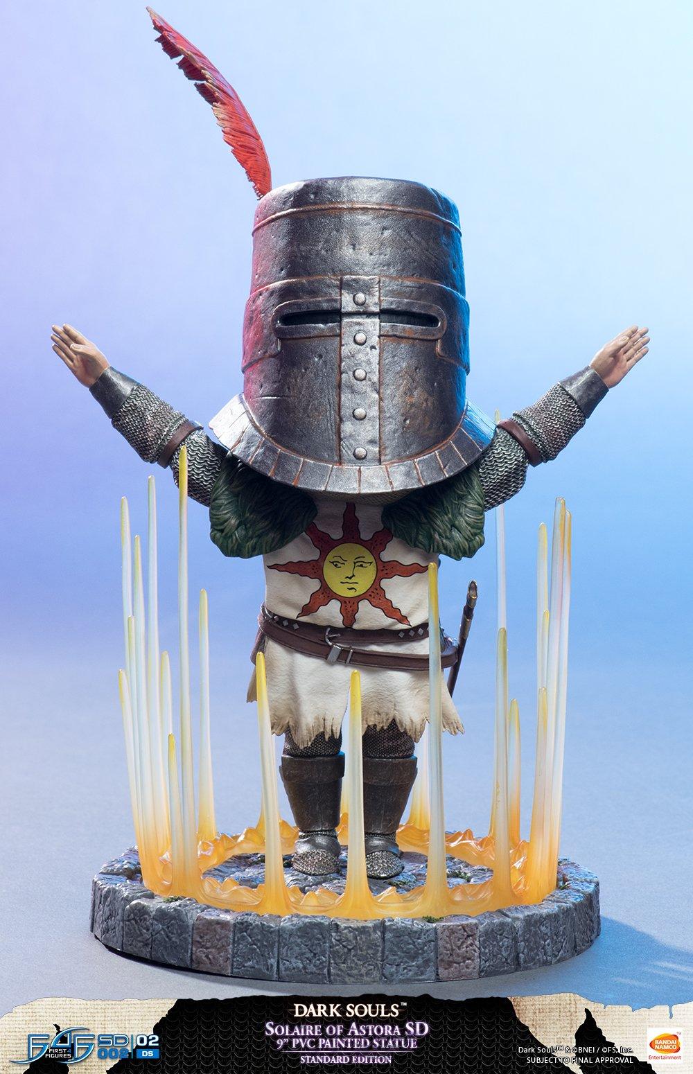 Dark Souls Solaire Of Astora 9 Inch Pvc Painted Statue Only At Gamestop Gamestop - 