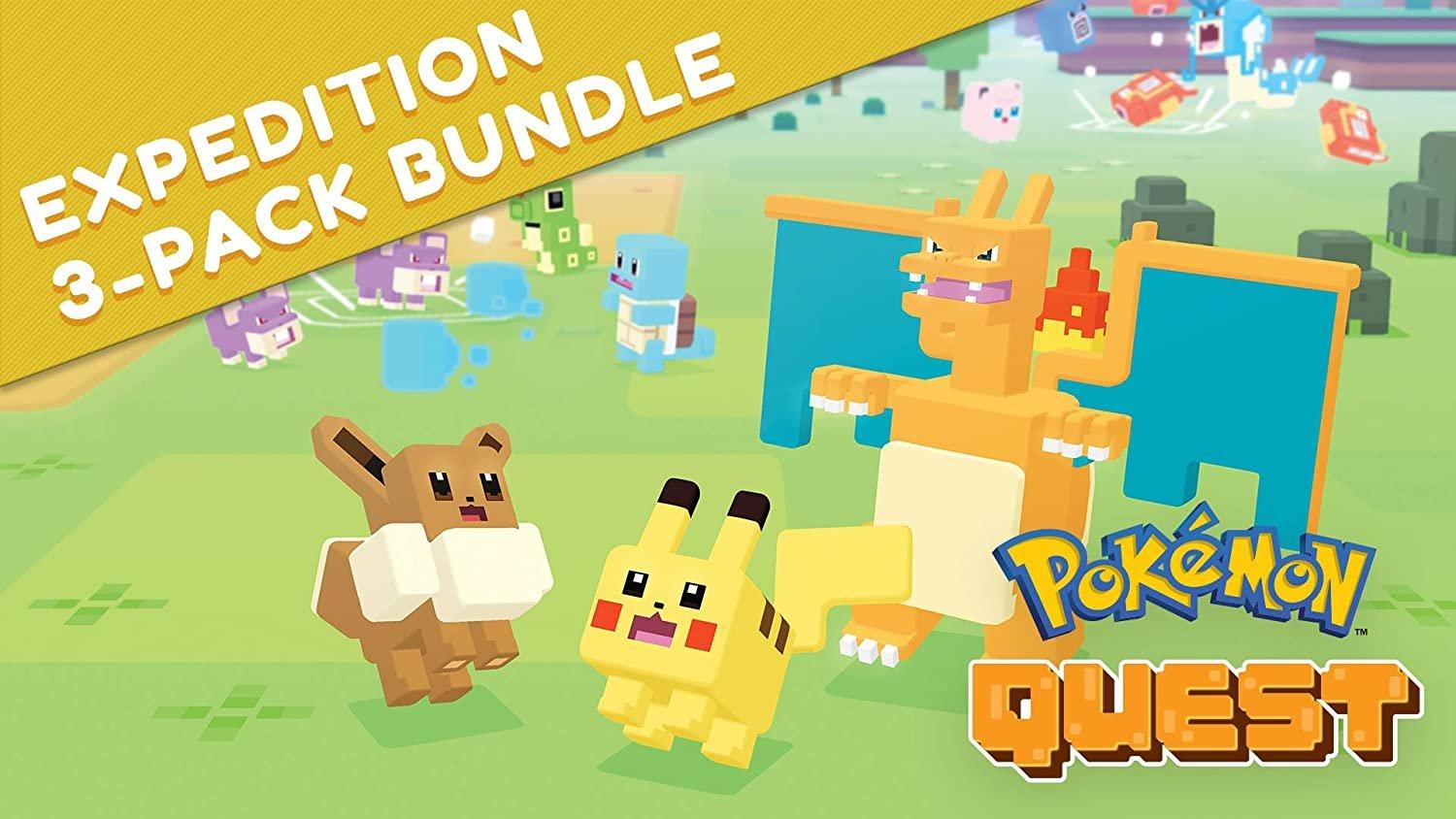 Pokemon Quest Expedition 3 Pack Bundle
