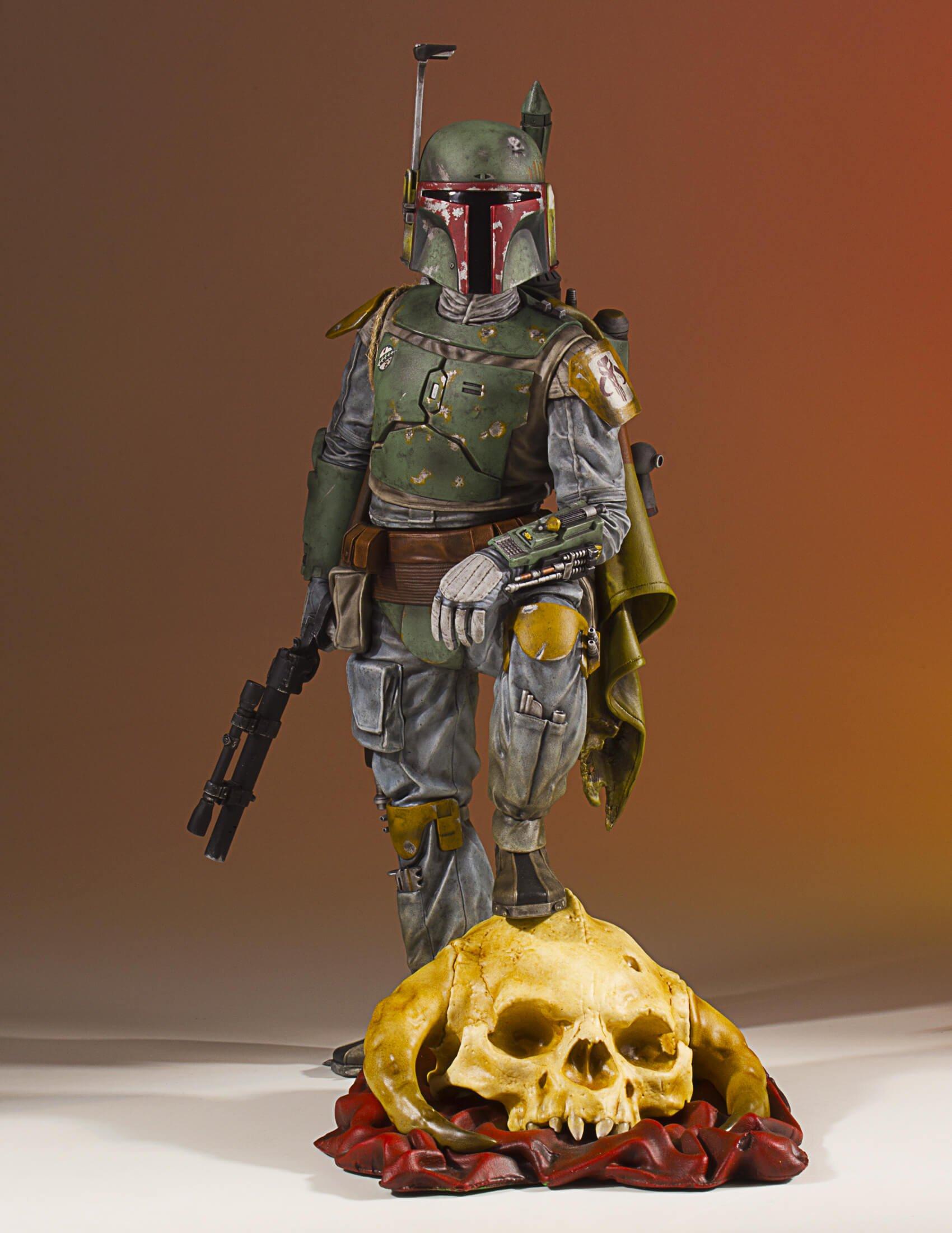 boba fett statue