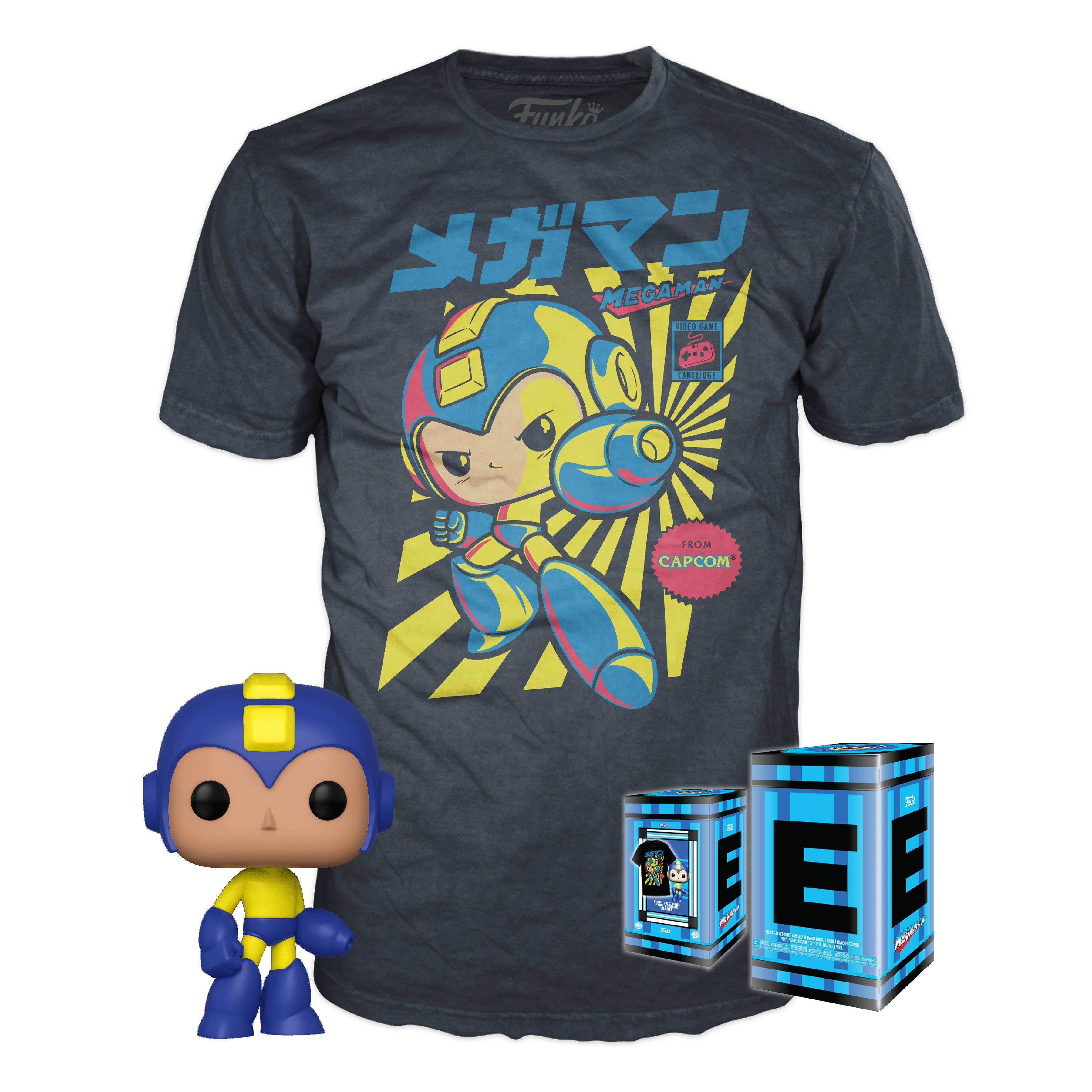 Pop Tees Retro Mega Man T Shirt Gamestop - 