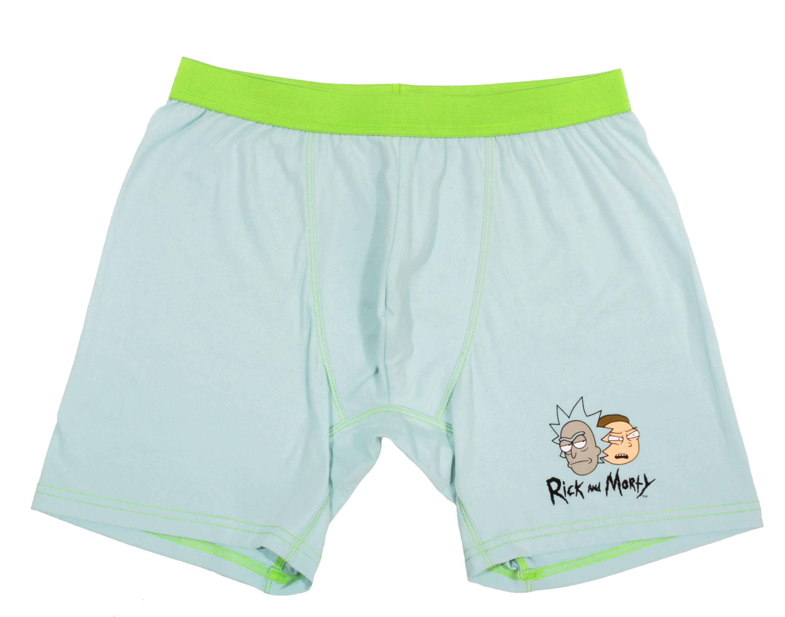 rick and morty pajama shorts