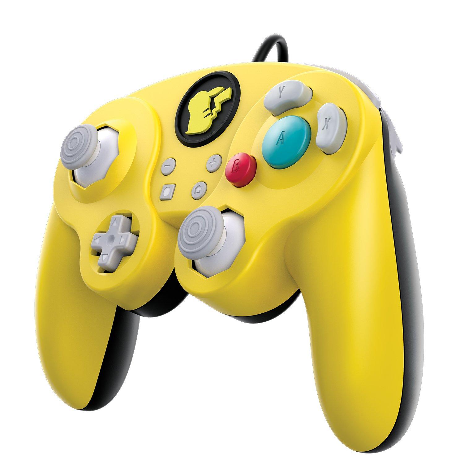 Pokémon Mando inalámbrico para Nintendo Switch - Estilo GameCube: Pikachu »