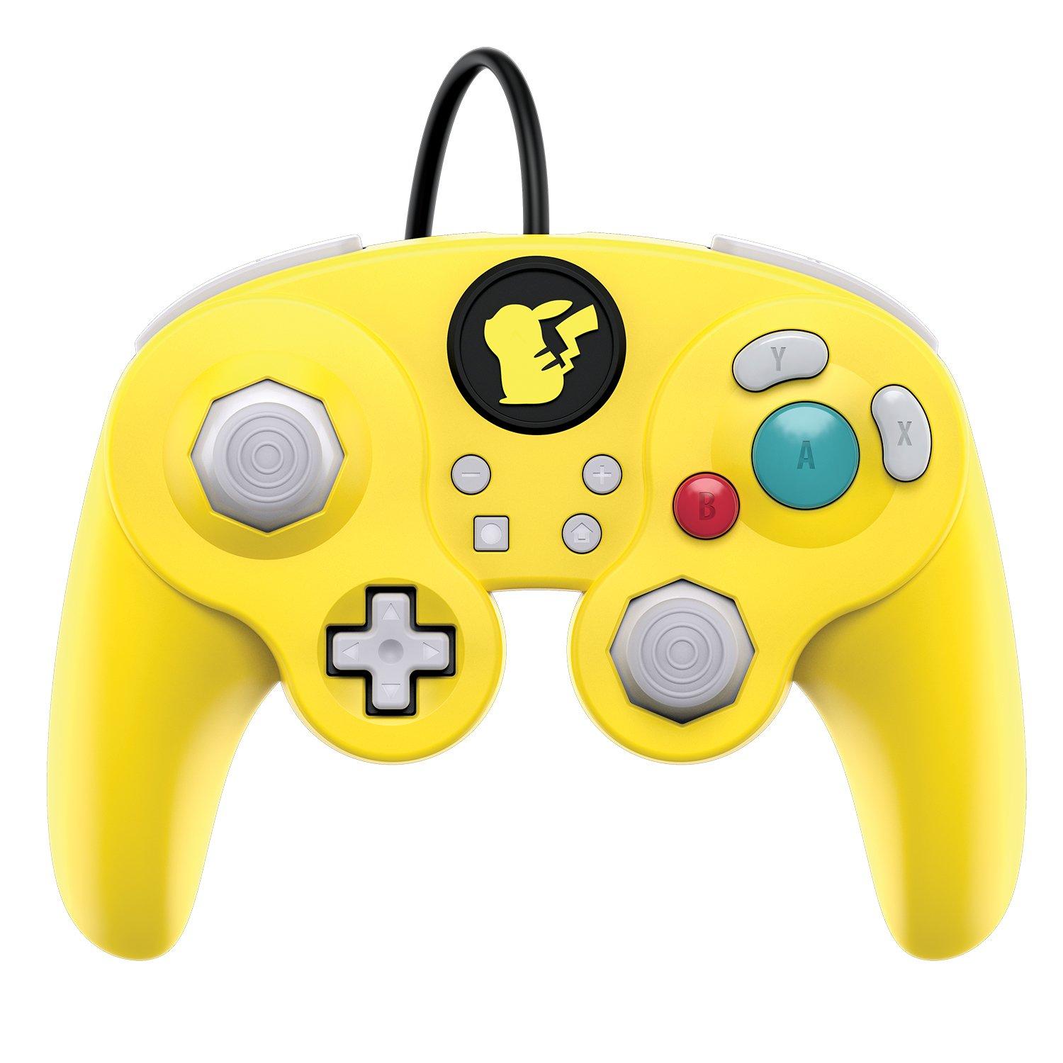 Super Smash Bros Ultimate Pikachu Edition Wired Fight Pad Pro Controller For Nintendo Switch Nintendo Switch Gamestop