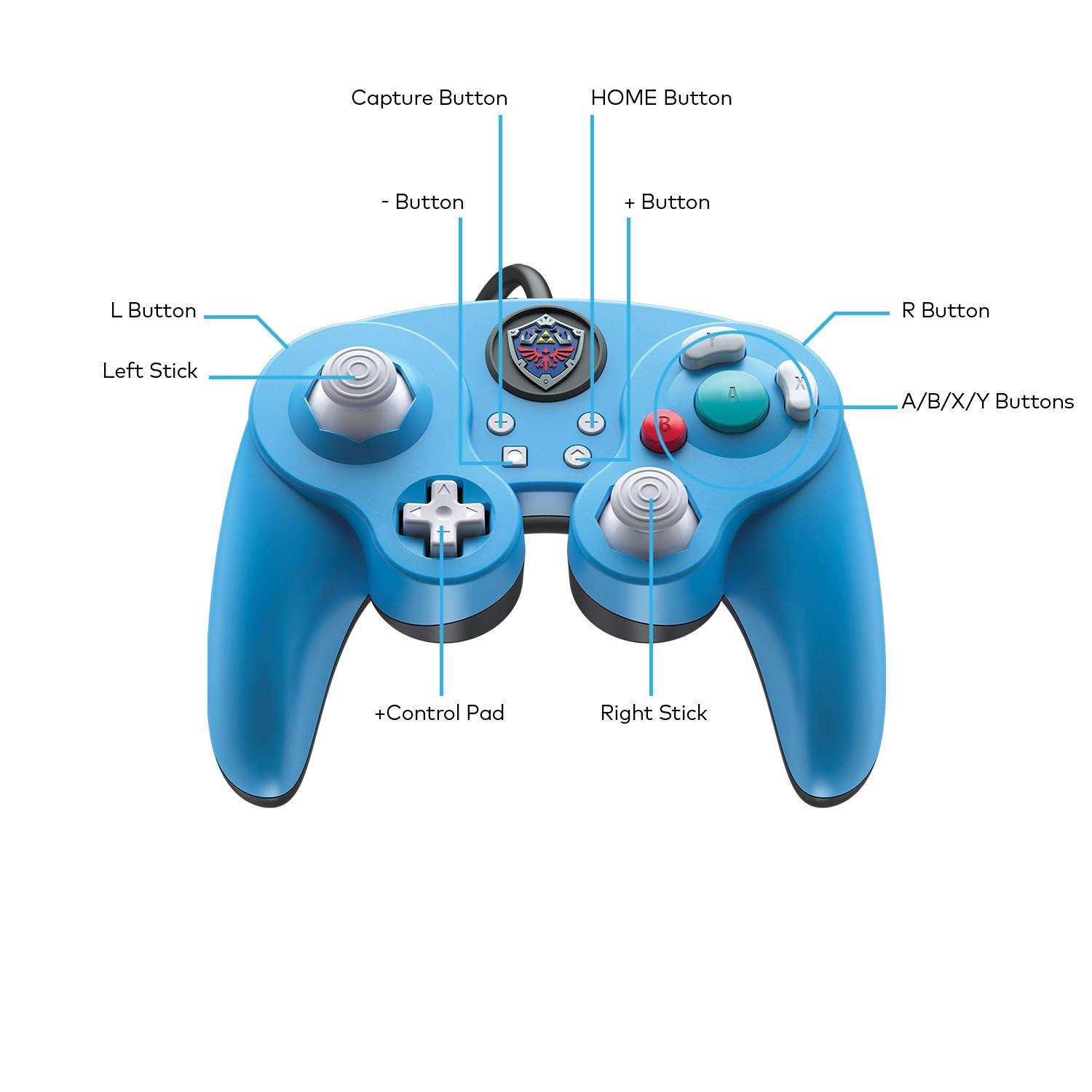 Switch gamecube best sale controller home button