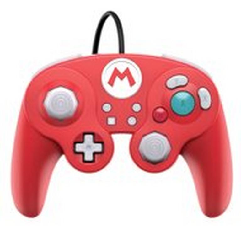 PDP Fight Pad Pro Wired Controller for Nintendo Switch Super Smash Bros. Ultimate Mario Edition