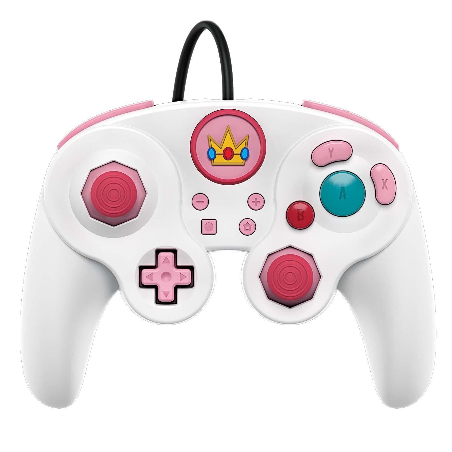 https://media.gamestop.com/i/gamestop/10165143_10171544_10171545_SCR01/PDP-Fight-Pad-Pro-Wired-Controller-for-Nintendo-Switch-Super-Smash-Bros.-Ultimate-Princess-Peach-Edition?$screen$