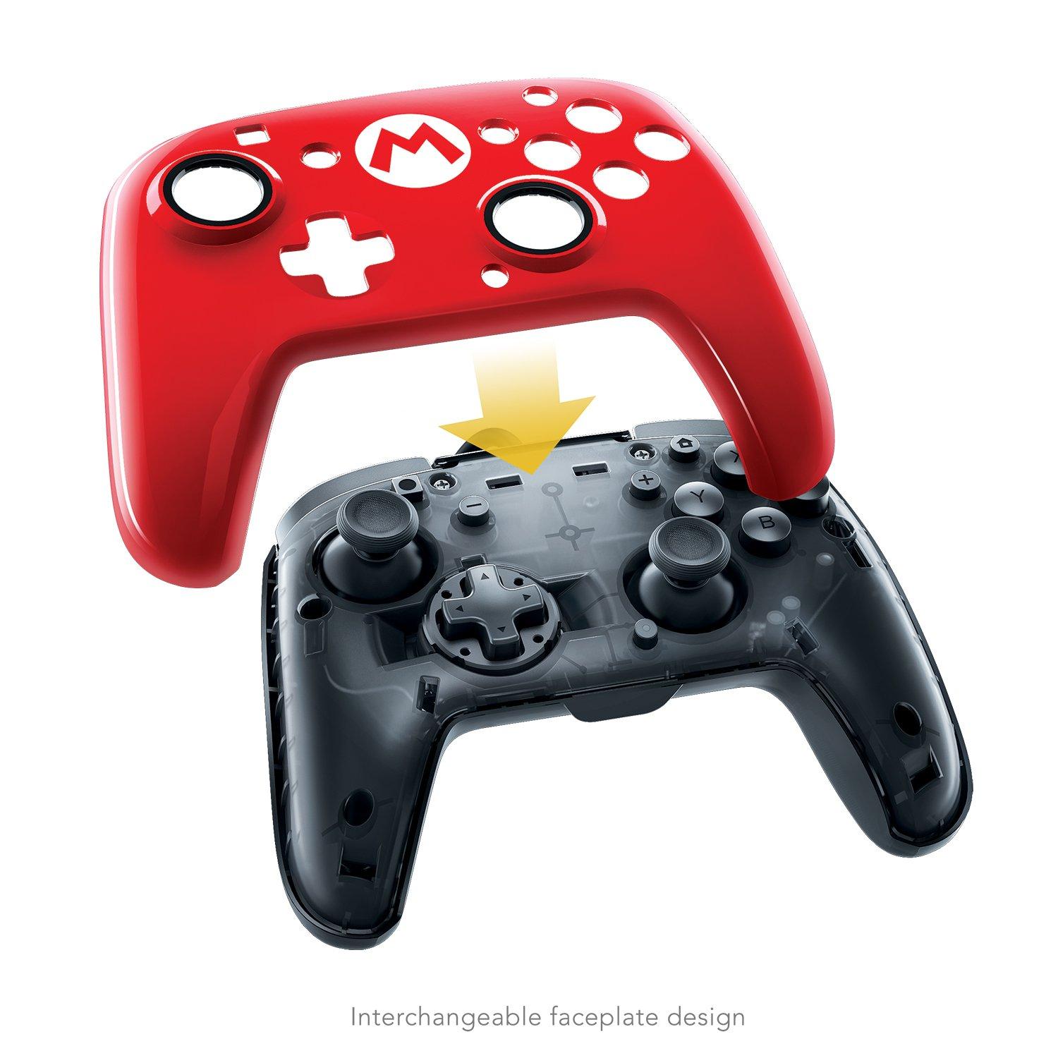 PDPSuper Mario Bros. M Faceoff Wired Controller for Nintendo 