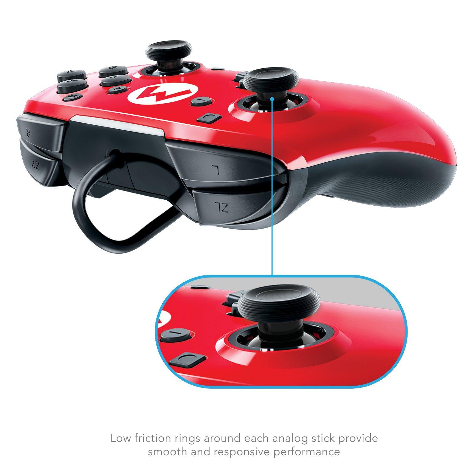list item 2 of 5 Super Mario Bros. M Faceoff Wired Controller for Nintendo Switch