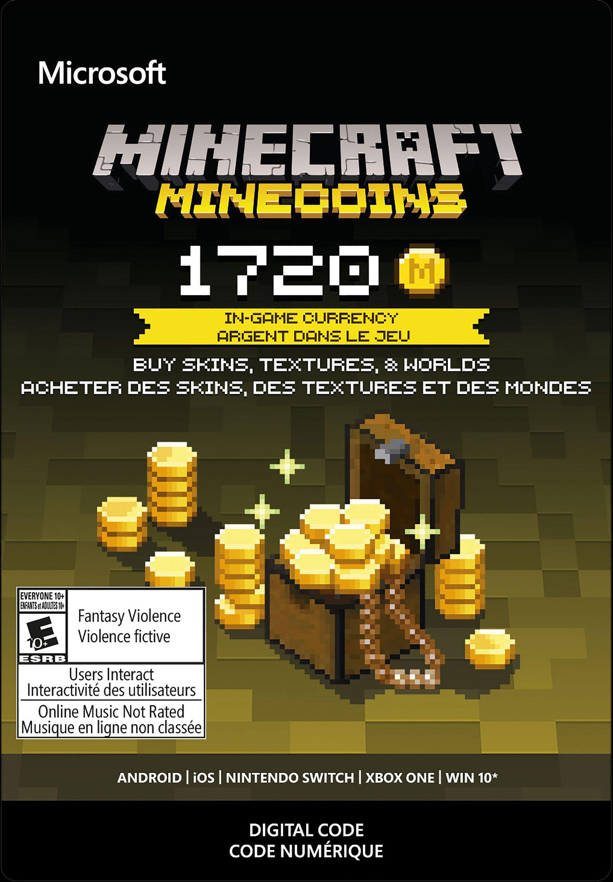 Cartão Presente Minecraft Minecoins - Cadê Meu Jogo