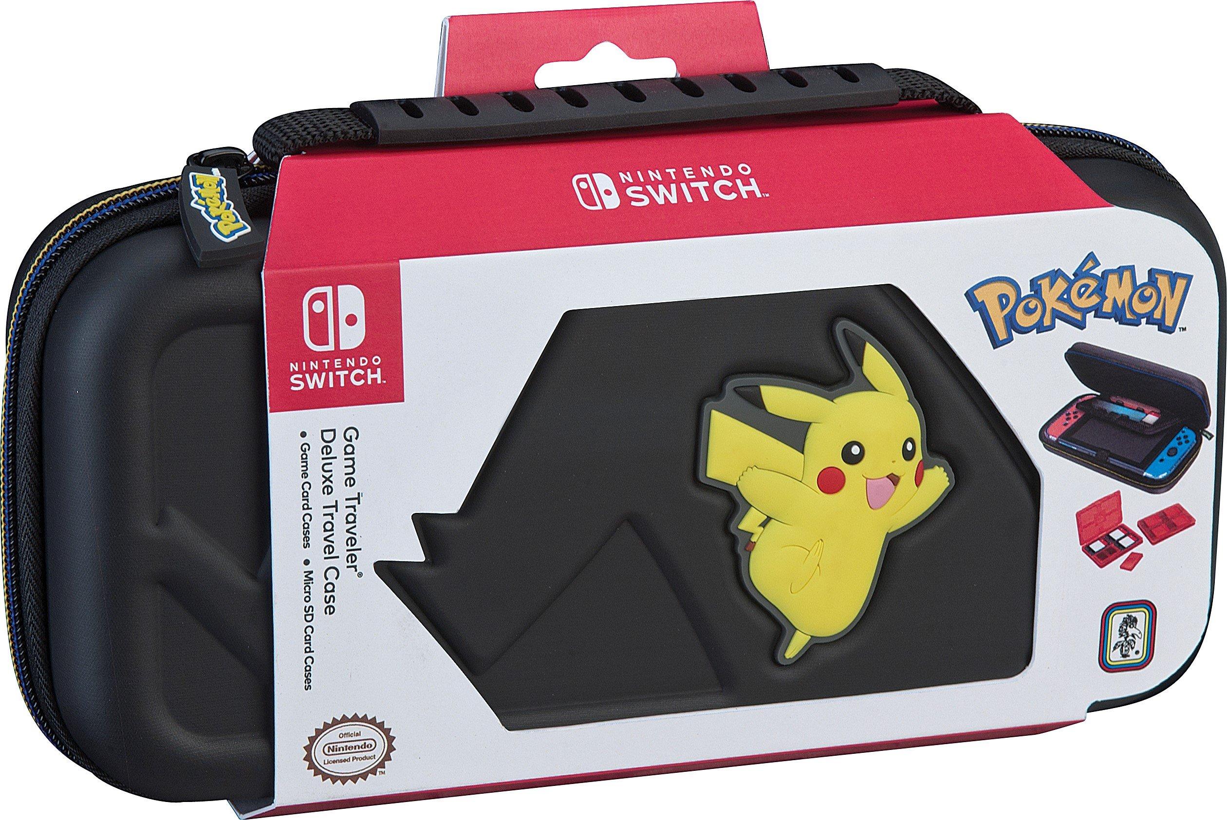 Nintendo Switch Game Traveler Deluxe Case Pokemon Lets Go Pikachu Nintendo Switch Gamestop