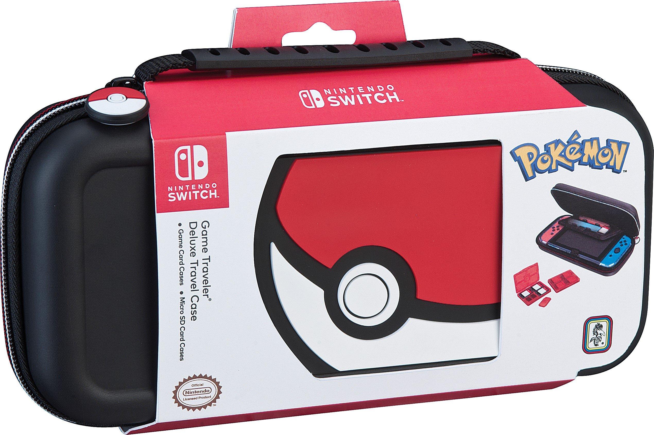 Nintendo Switch Pokemon Poke Ball Game Traveler Deluxe Case Nintendo