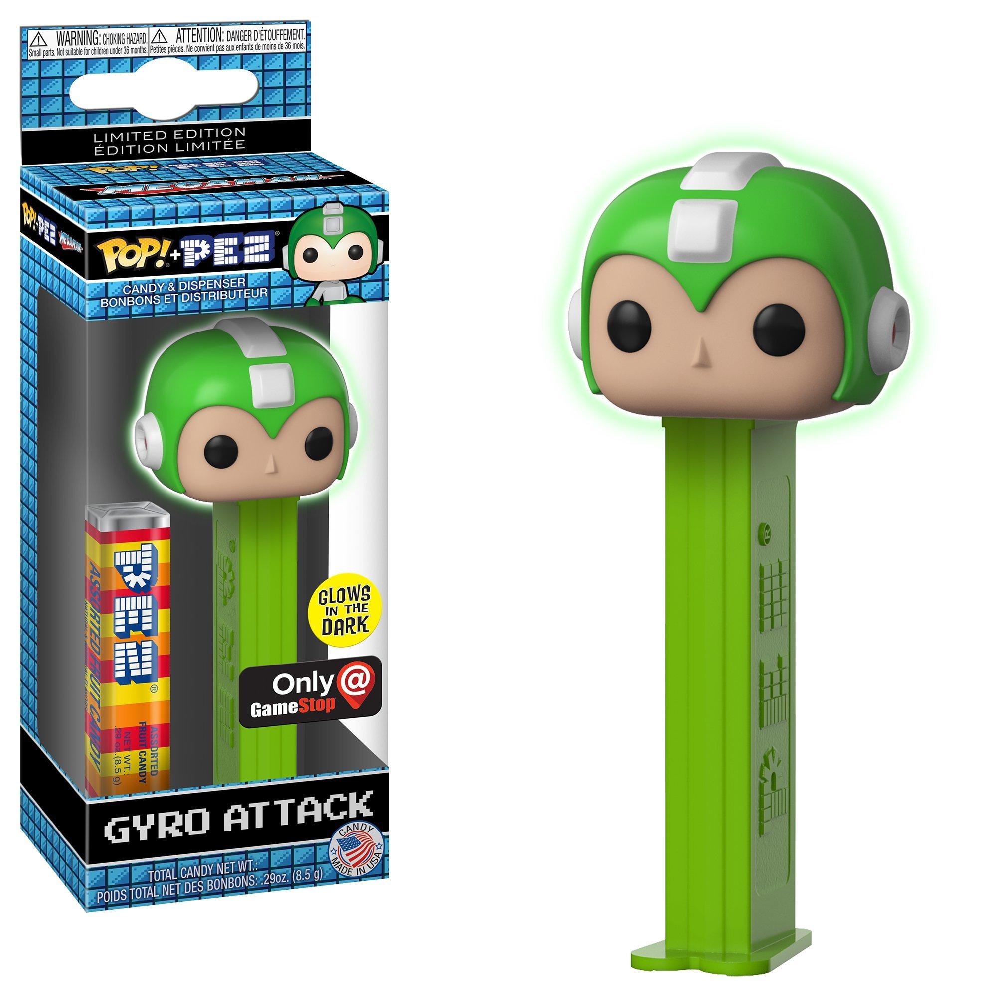 Funko Pop Pez Mega Man Gyro Attack Only At Gamestop Gamestop