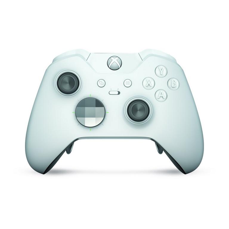 Microsoft Xbox Elite White Wireless Controller Pre-owned Xbox One Accessories Microsoft GameStop