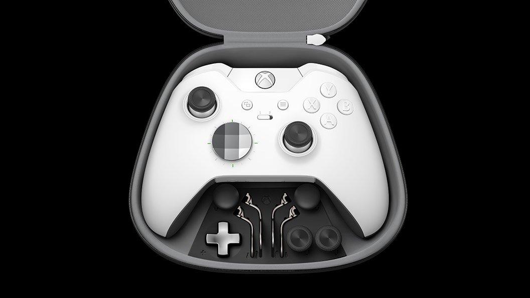 Microsoft Xbox Elite White Wireless Controller GameStop