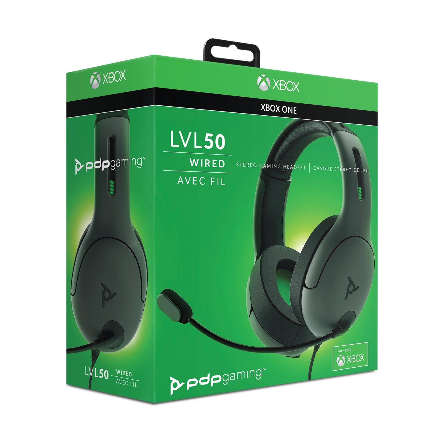 PDP LVL 50 Wired Stereo Headset for Xbox One Xbox One GameStop