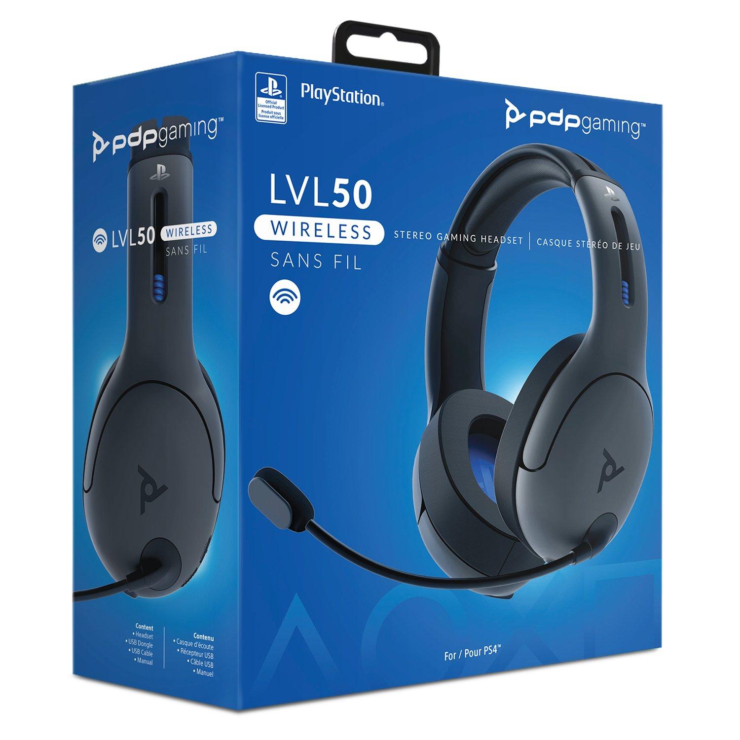 pdp xbox one lvl50 wireless stereo gaming headset