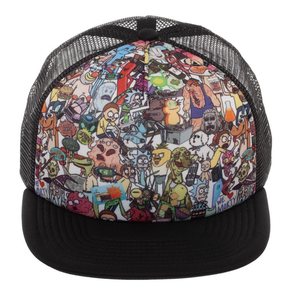 rick and morty baseball cap