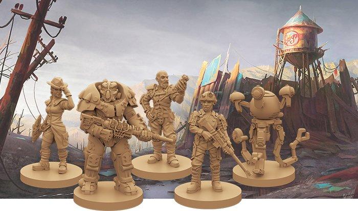 Fallout Board Game Expansion New California First at GameStop GameStop