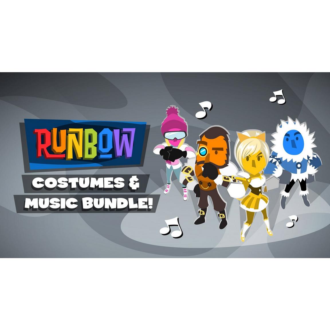 Runbow Costumes and Music Bundle - Nintendo Switch