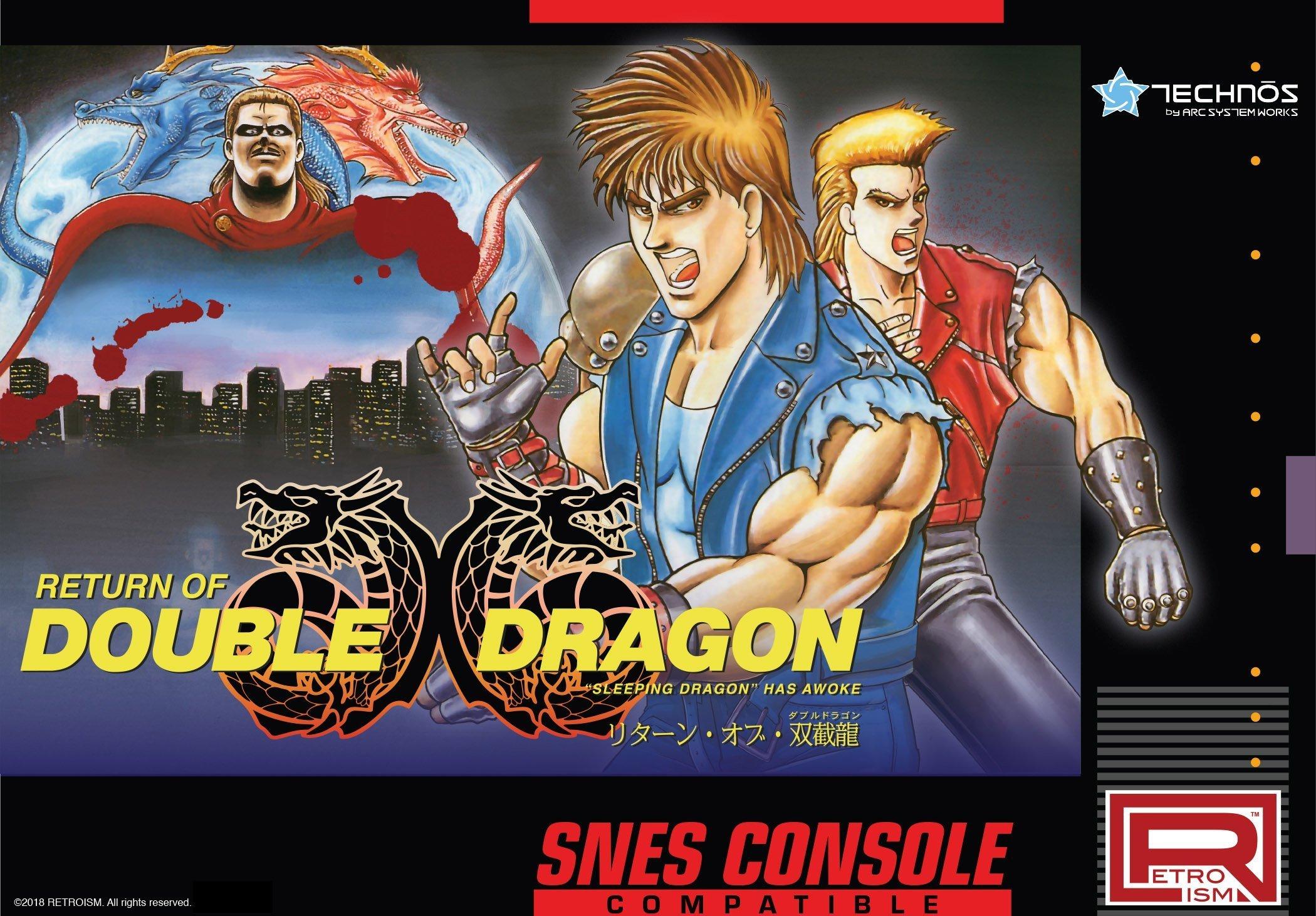 Return of Double Dragon To Get Limited SNES Cartridge Run This Summer -  Siliconera