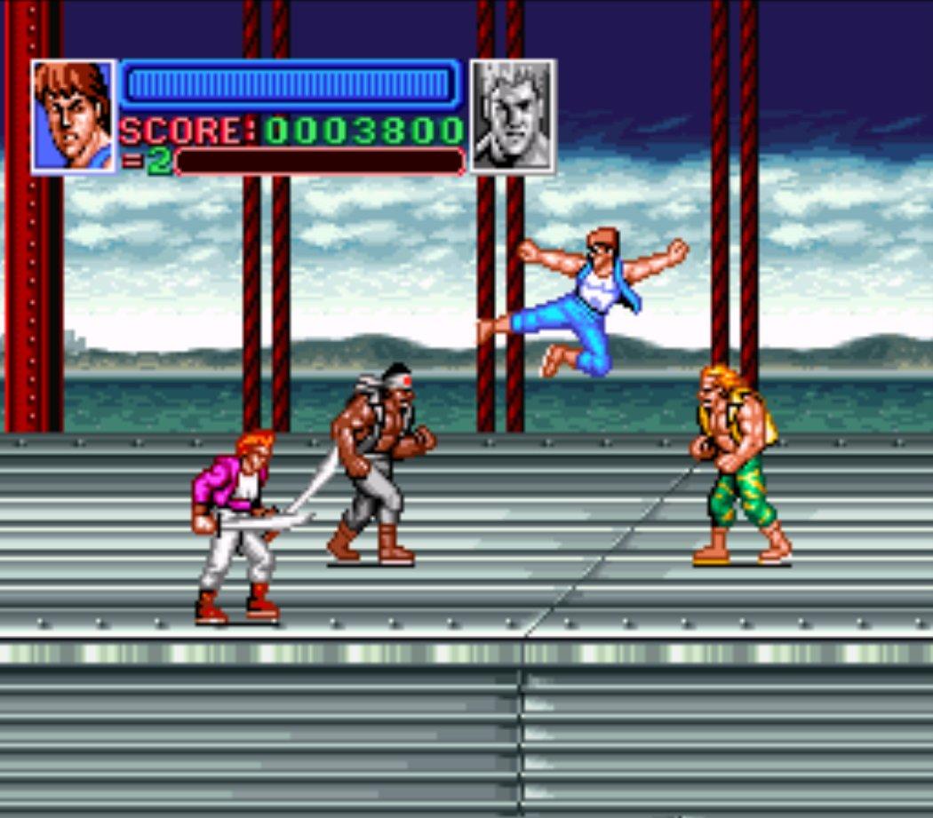 Double Dragon Dojo: Double Dragon V SNES version review