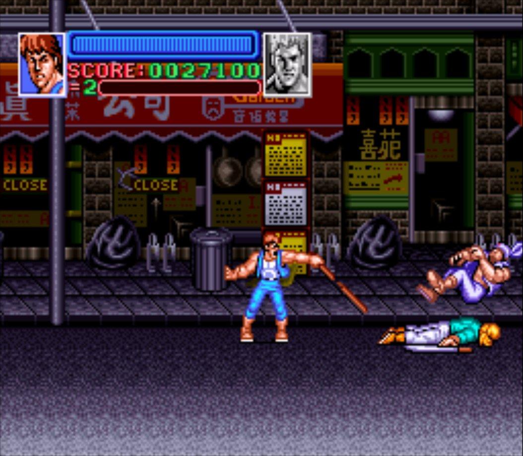 Return of Double Dragon with Aftermarket SNES systems only