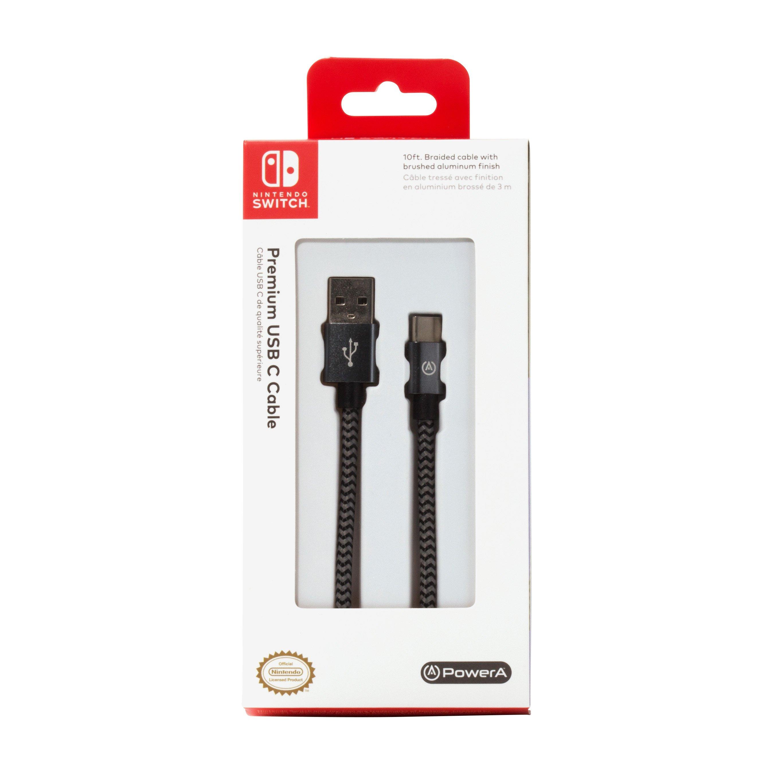 nintendo switch charging cable gamestop