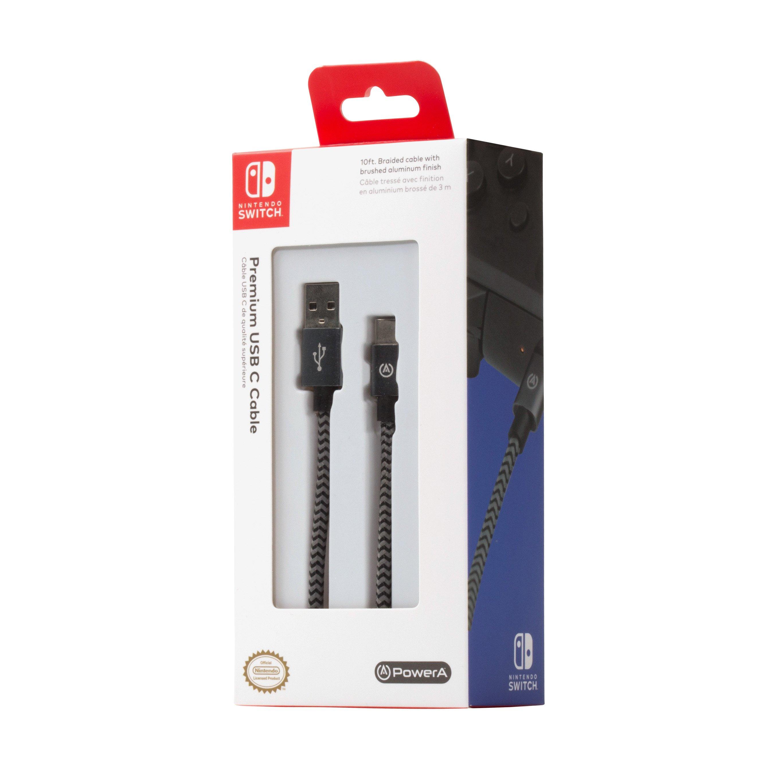 nintendo switch charging cable gamestop