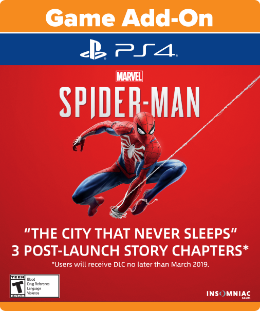 Marvels Spider Man The City That Never Sleeps Season Pass Playstation 4 Gamestop - event how to get the spider headphones roblox 2018