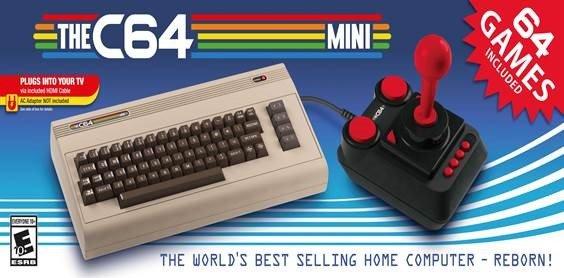 c64 mini retro gaming console