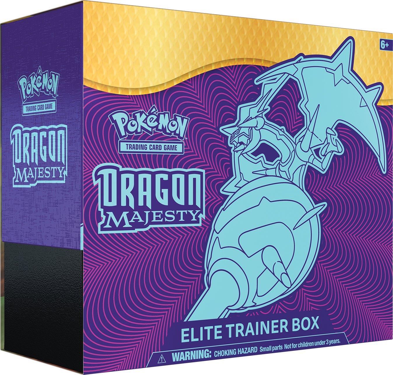 Pokemon Trading Card Game Dragon Majesty Elite Trainer Box Gamestop