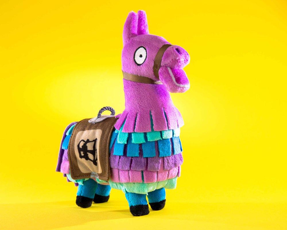 stuffed loot llama