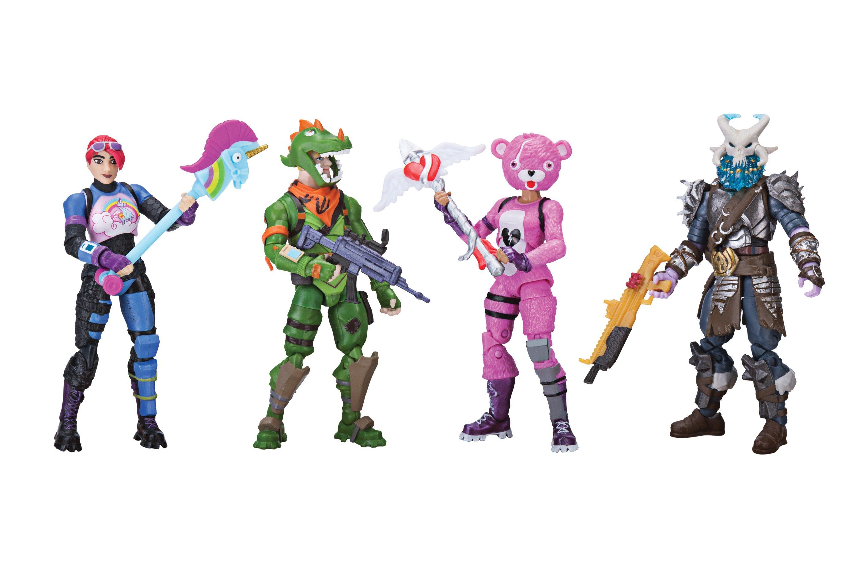 How Much Does Fortnite Toys Cost In Gamestop Fortnite Squad Mode Action Figure 4 Pack Gamestop