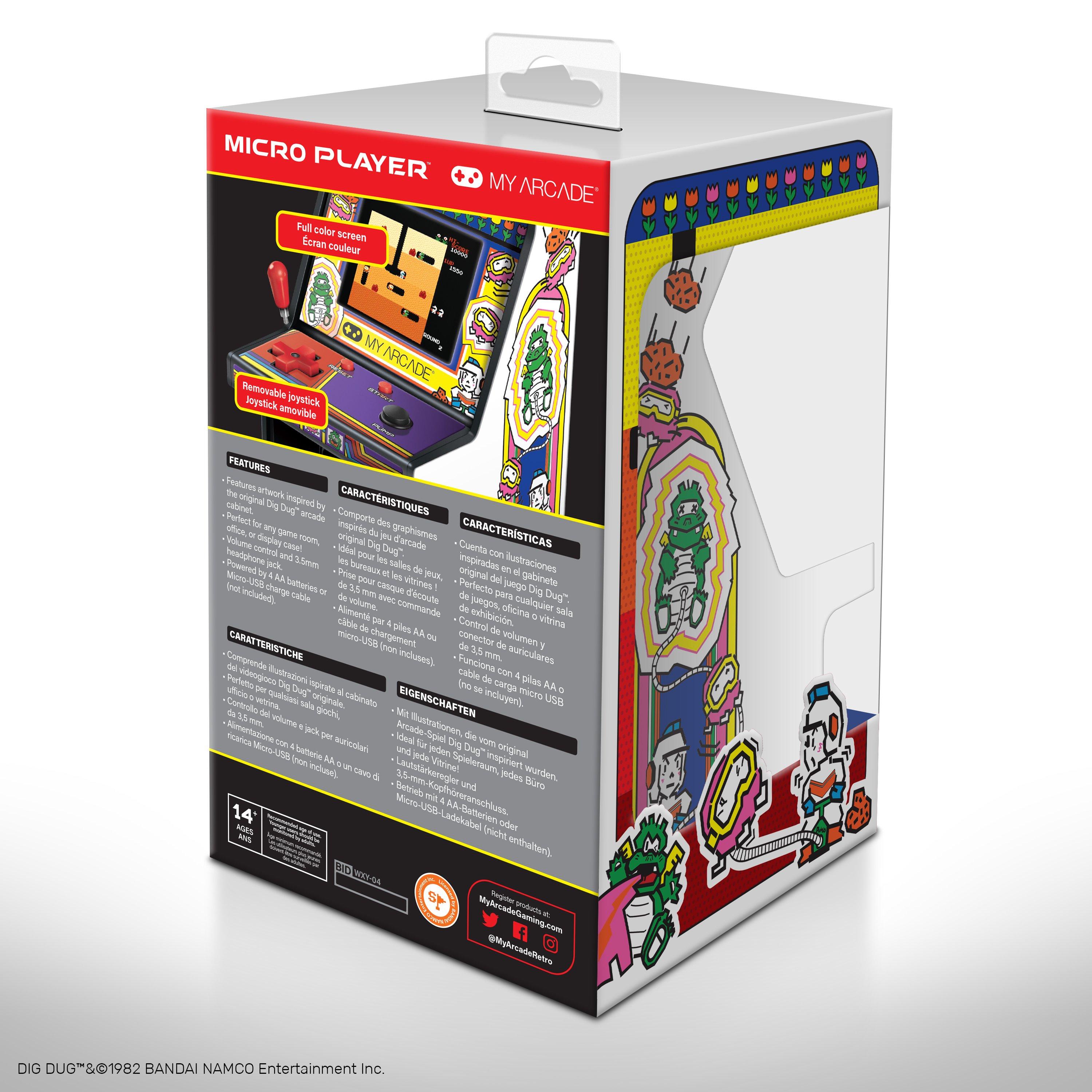 DIG DUG™ Micro Player™ from My Arcade®