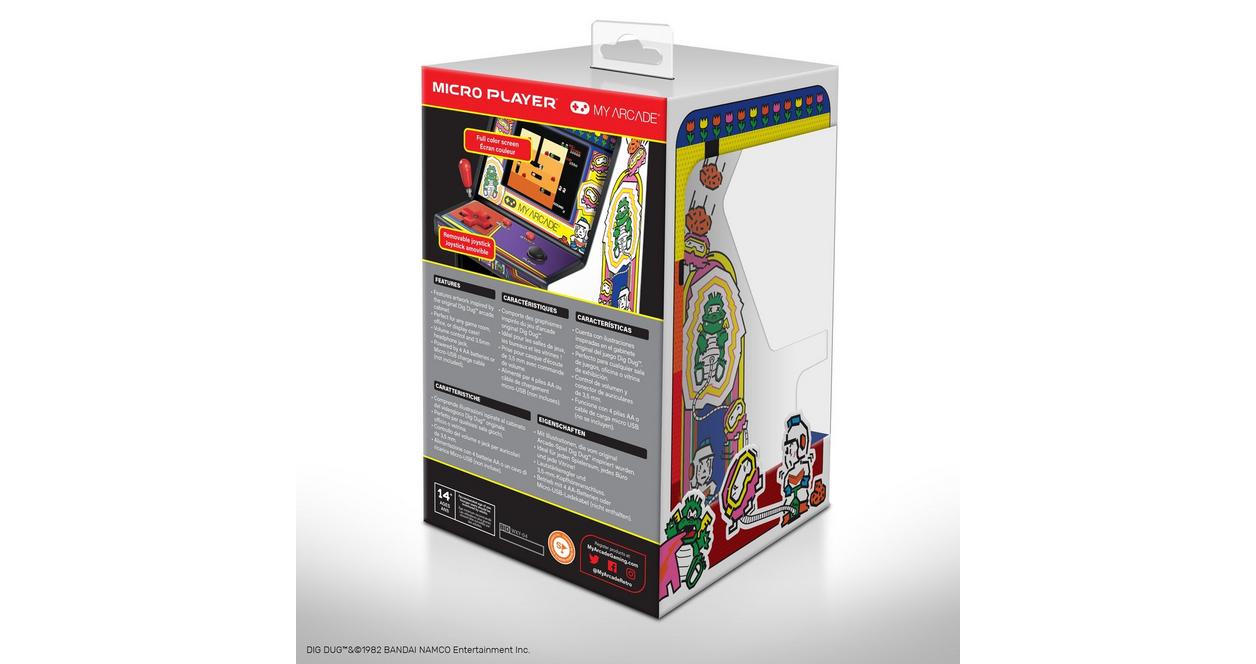 My Arcade Dig Dug Retro Micro Player | GameStop
