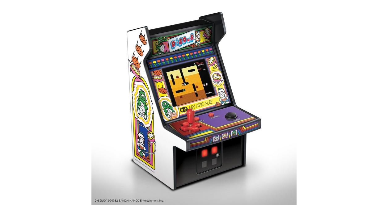 ◎ゲーム My Arcade ディグダグ - マイアーケード My Arcade Dig Dug Retro Micro Player | GameStop