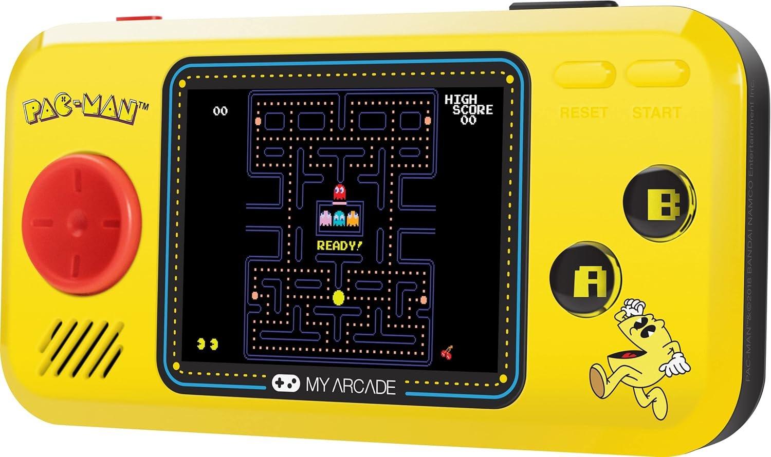 My Arcade Contra Pocket Player Handheld Portable Video Game System PAC-MAN