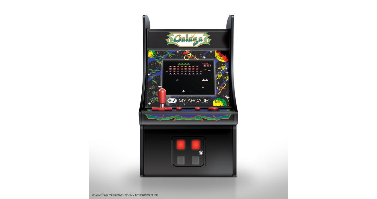 My Arcade Galaga マイクロプレイヤープロ 2ゲームイン1 ミニ