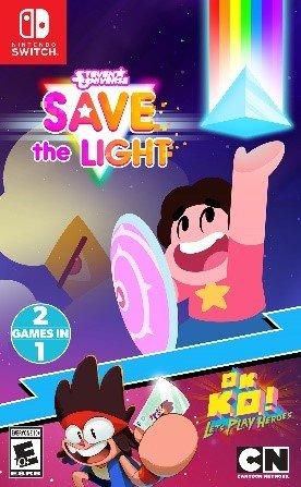 Outright Games Steven Universe: Save the Light and OK K.O.! Let's Play  Heroes Combo