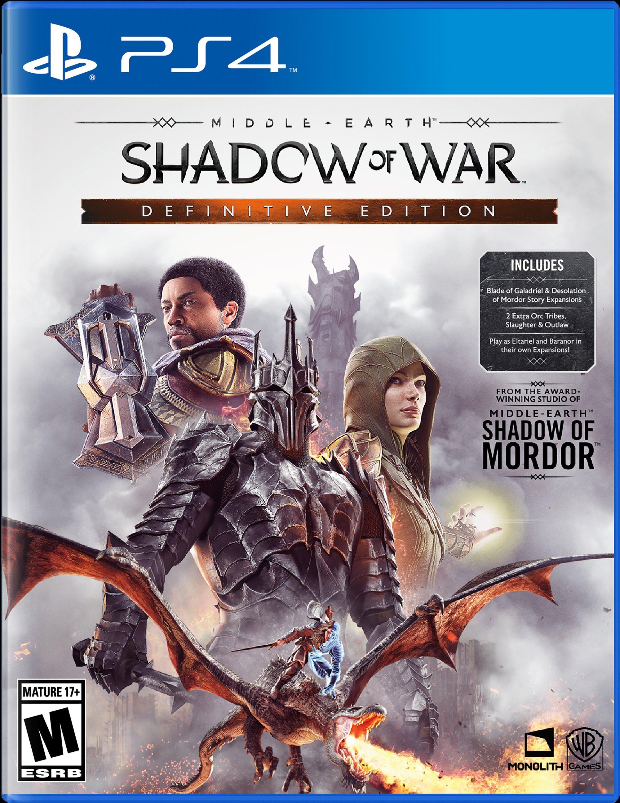 shadow of war price ps4