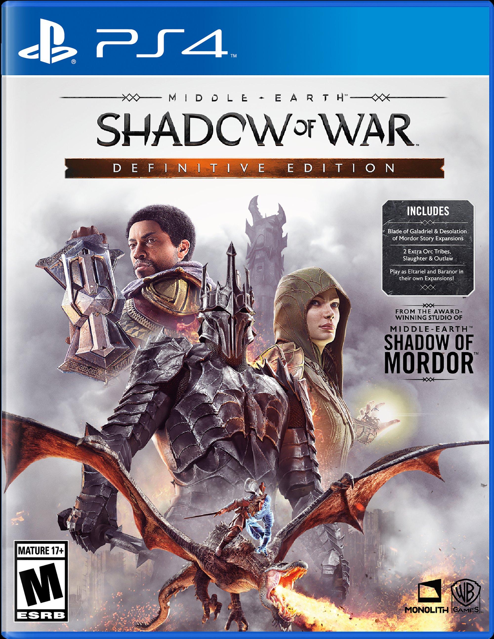 shadow of war ps4 price