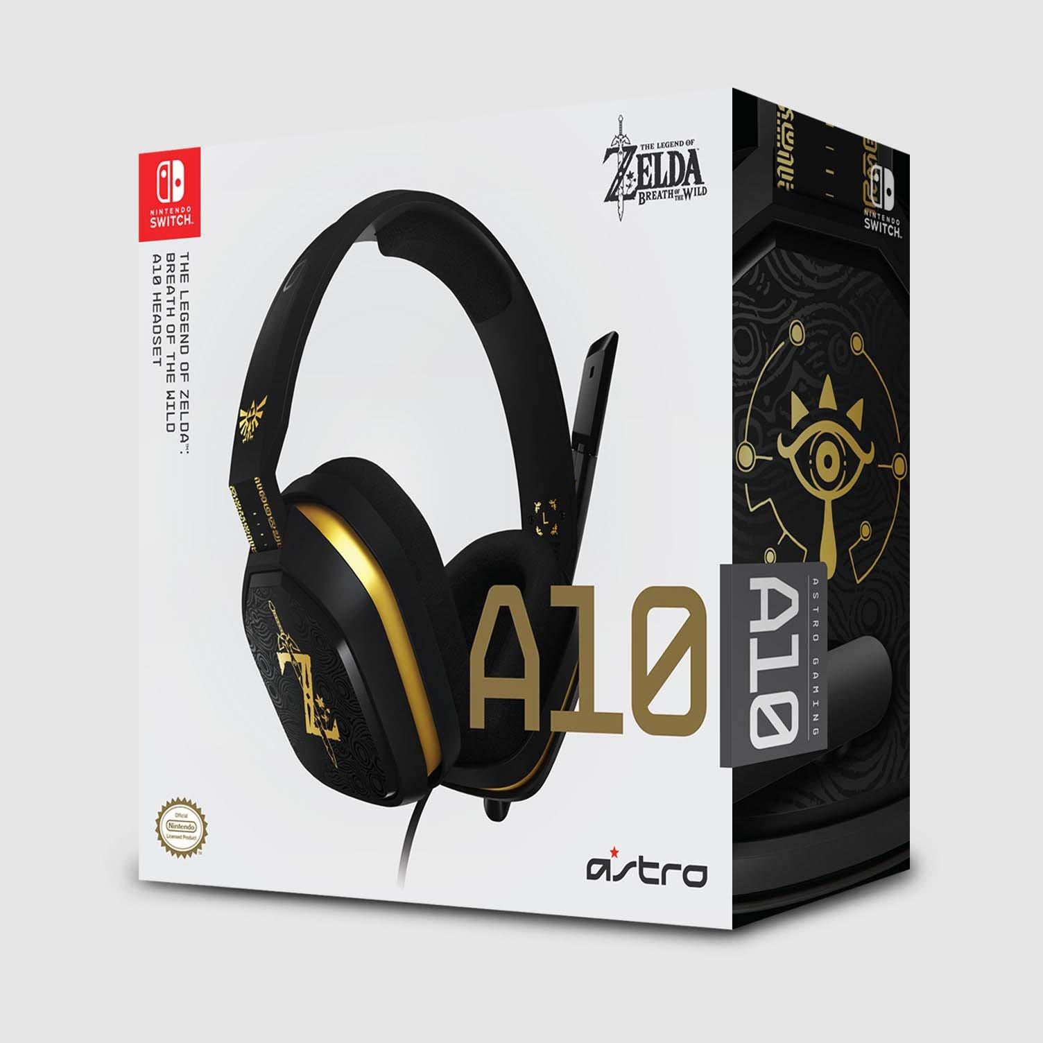 A10 The Legend Of Zelda Breath Of The Wild Wired Gaming Headset For Nintendo Switch Nintendo Switch Gamestop