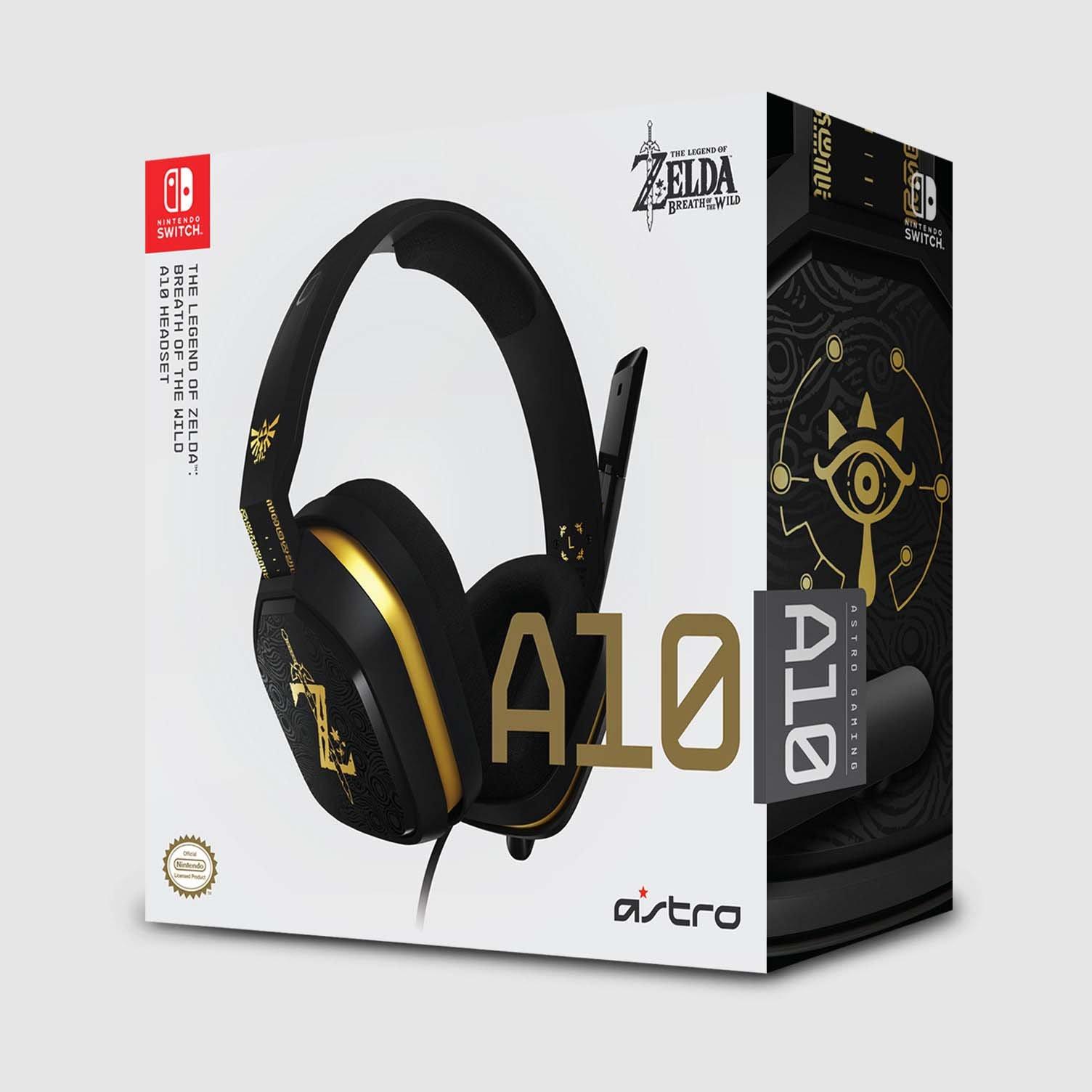 A10 The Legend Of Zelda Breath Of The Wild Wired Gaming Headset For Nintendo Switch Gamestop