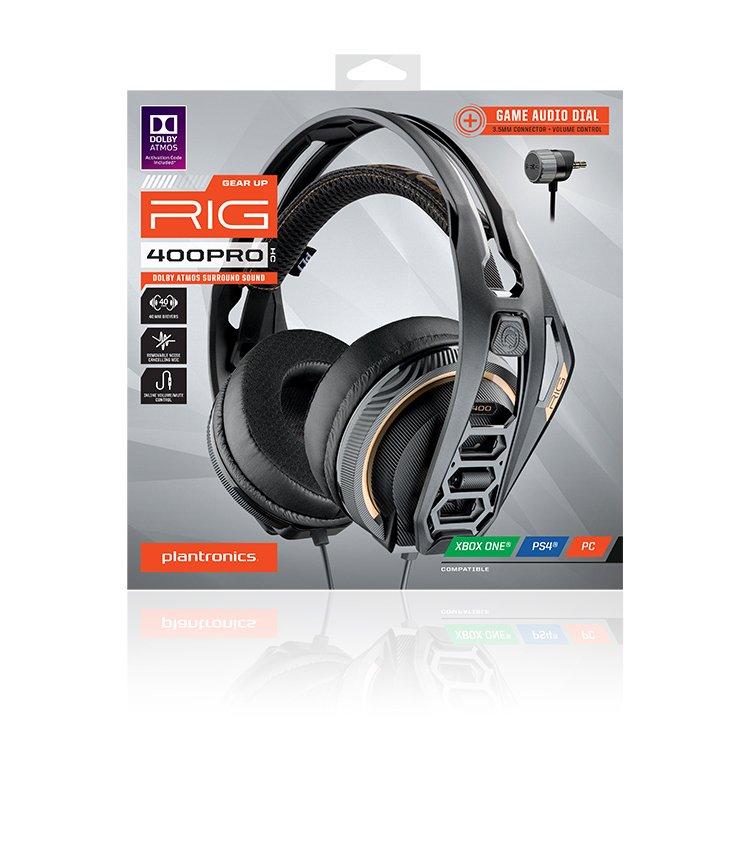 Plantronics rig 400 dolby atmos store gaming headset