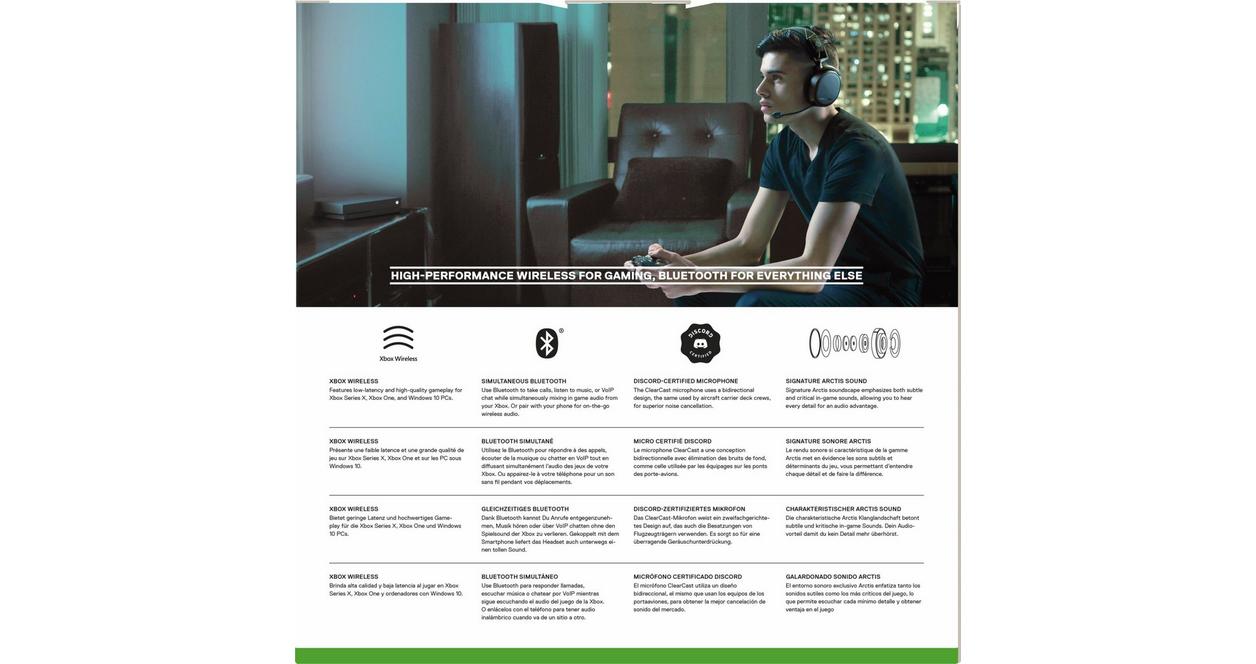 SteelSeries Arctis 9X Wireless Gaming Headset for Xbox Series X/S and Xbox One