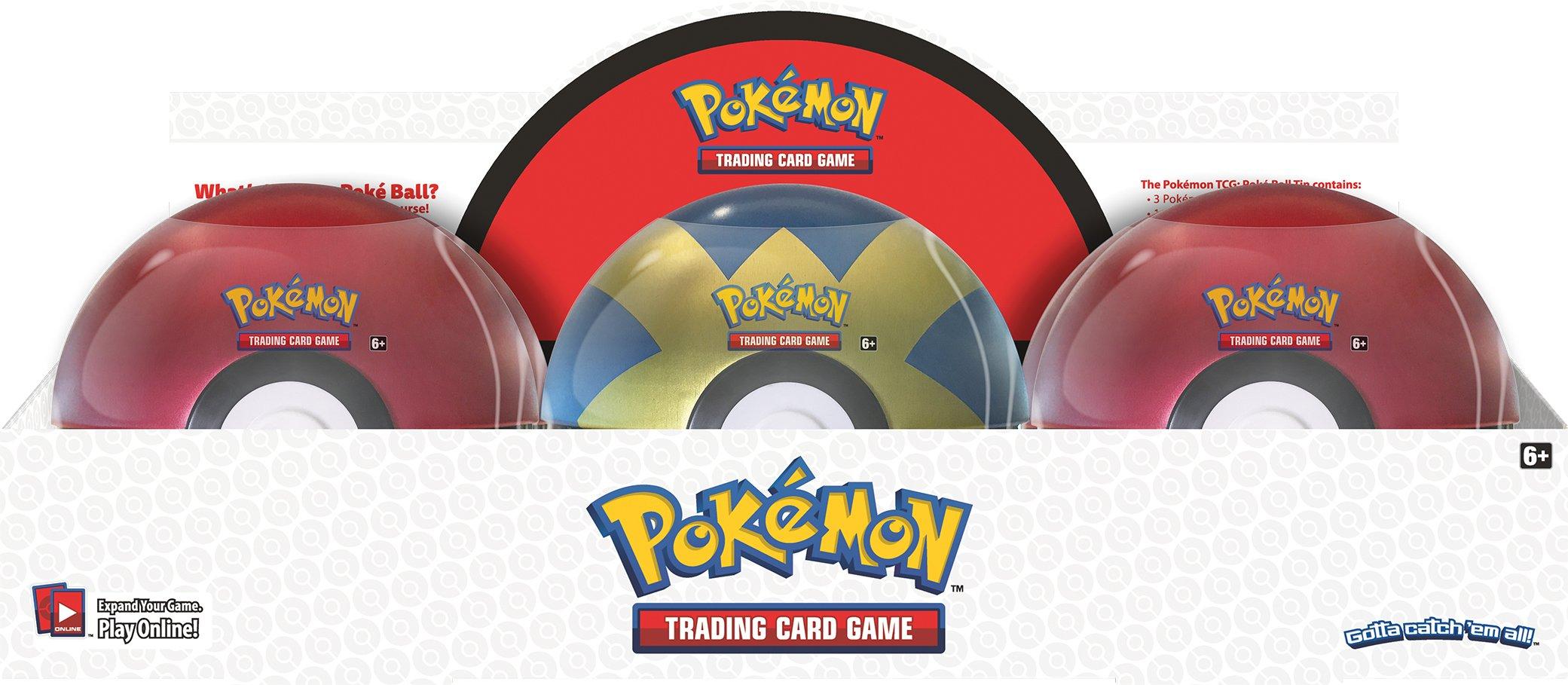 Pokemon Trading Card Game Poke Ball Tin Assortment Gamestop