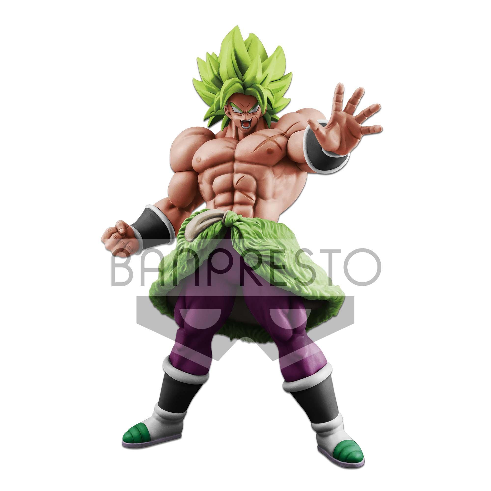 Dragon Ball Super King Clustar Super Saiyan Broly Full Power Figure Gamestop - 