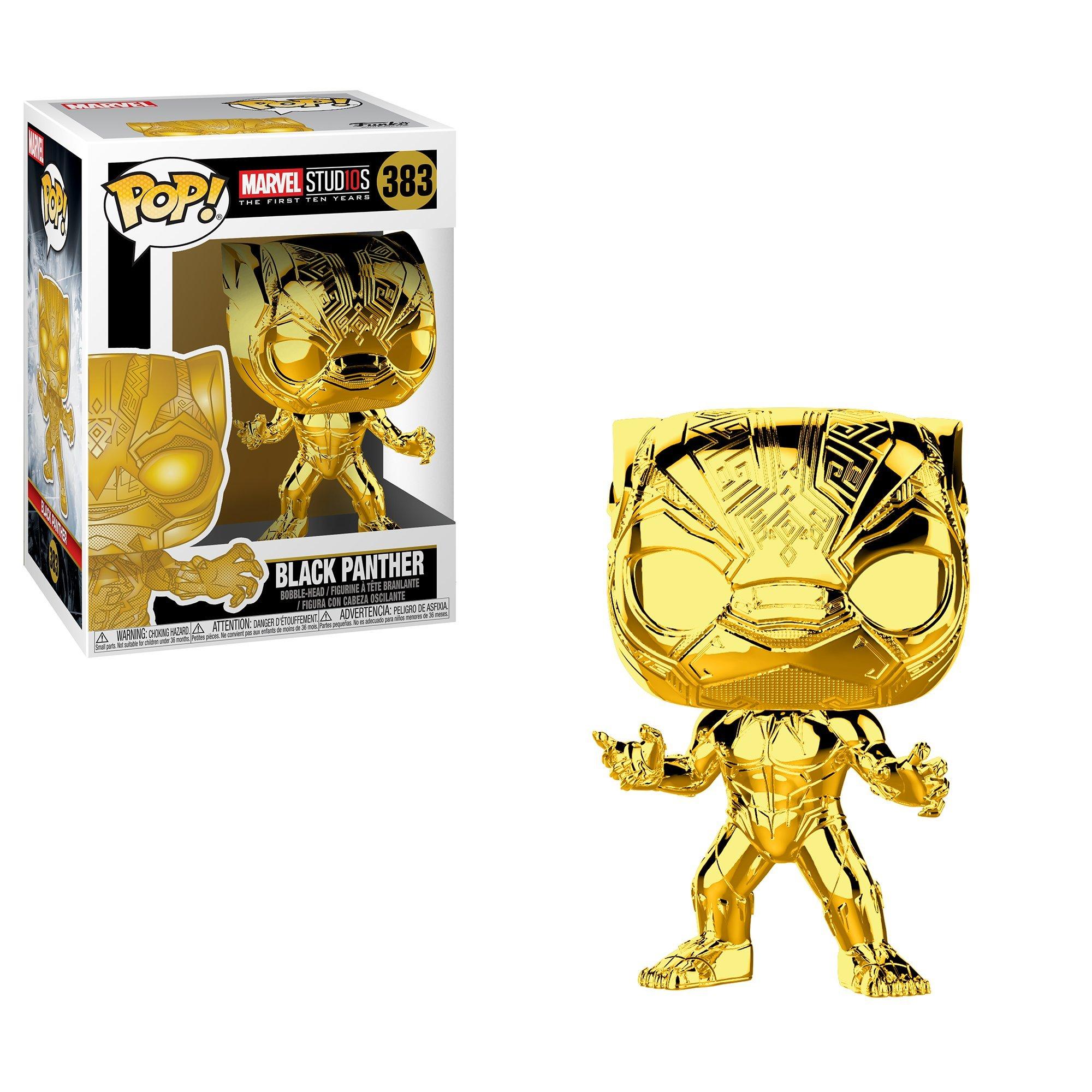 gold funko pop marvel