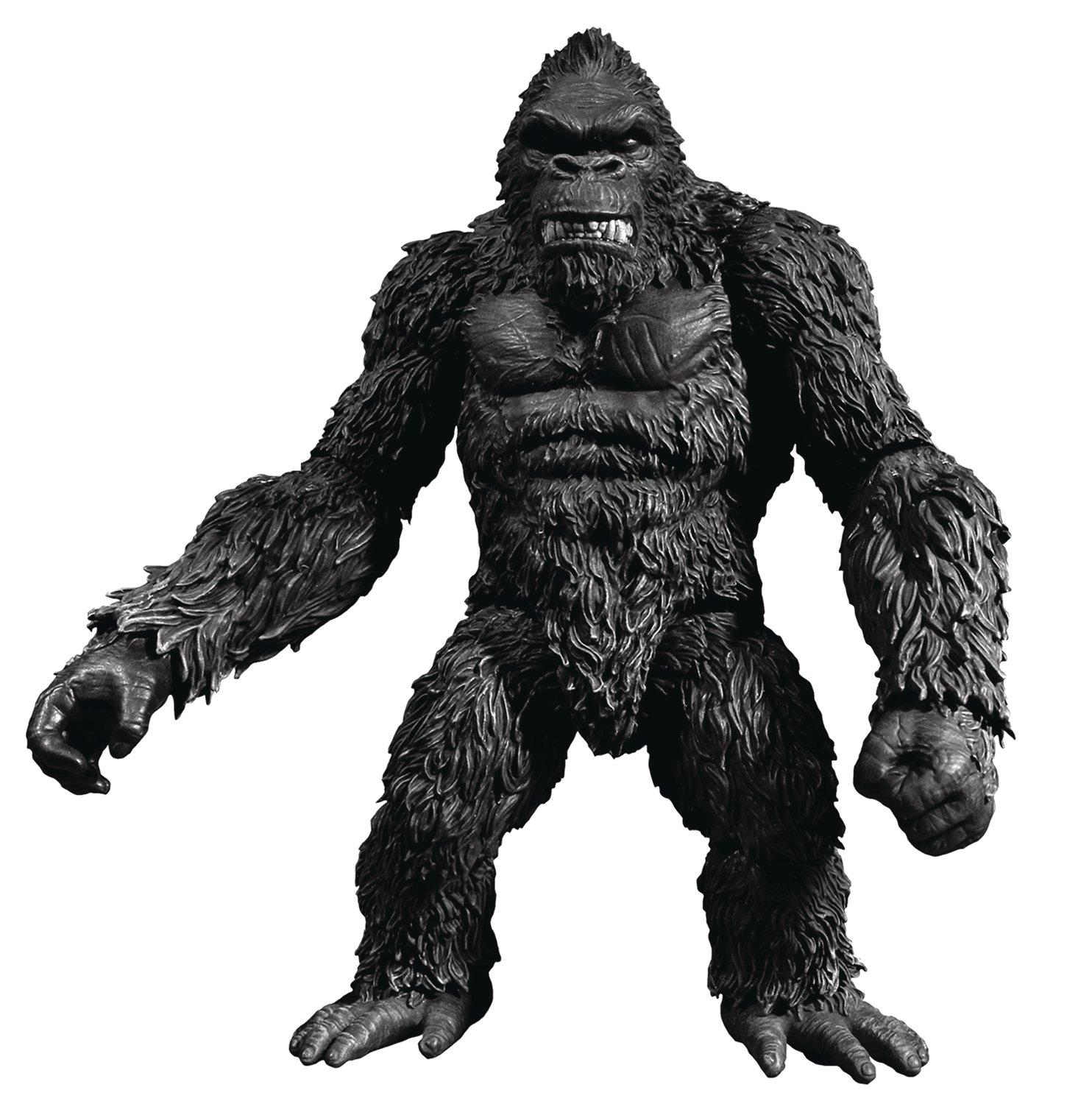 King Kong Of Skull Island 7 Inch Action Figure- Black and White Version ...