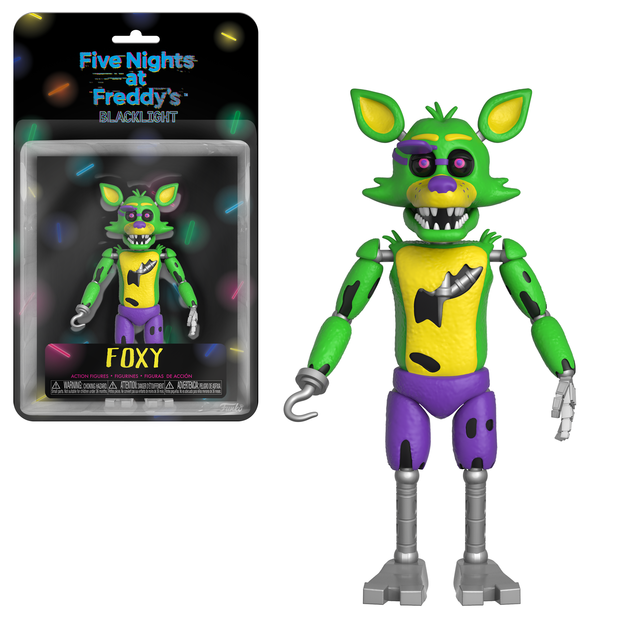 blacklight foxy action figure